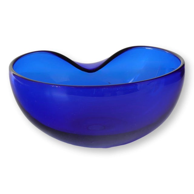 Mid-Century Modern Vintage Elsa Peretti for Tiffany & Co. Italian Murano Bowl For Sale - Image 3 of 6