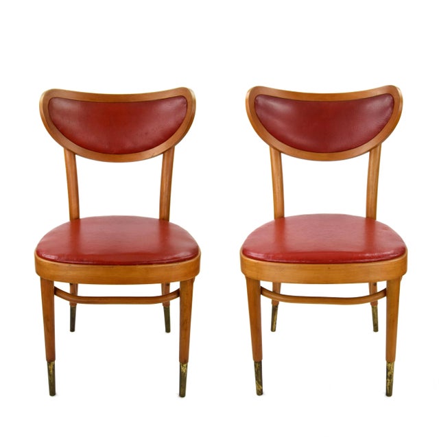 Vintage Chairs from Stol Kamnik, 1950s, Set of 2 For Sale - Image 10 of 10