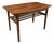 Danish Walnut Draw Leaf Coffee Table, 1960s For Sale
