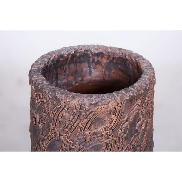 Mid-Century Modern Vase in Ceramic, Czech, 1950s For Sale - Image 4 of 16