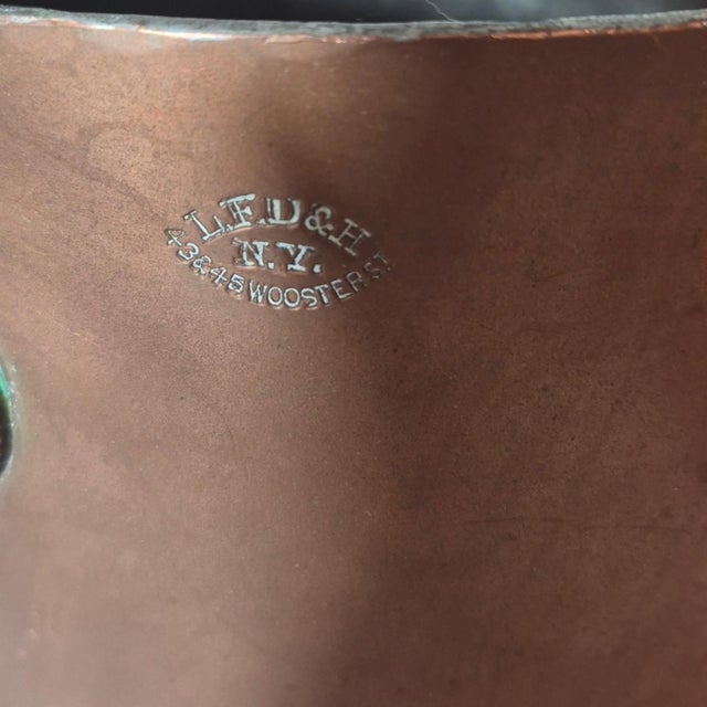 Late 19th Century Late 19th Century A Set of 4 Large American Copper Pots For Sale - Image 5 of 7