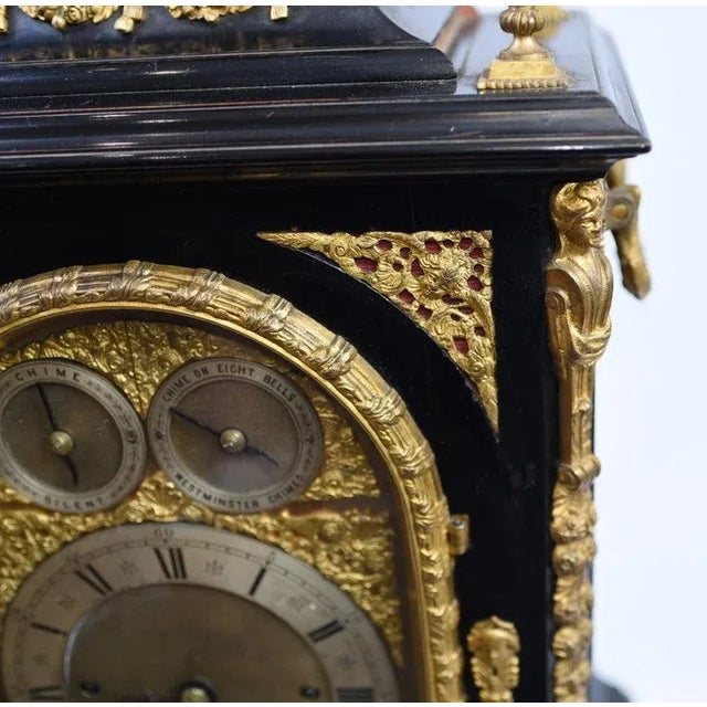 Victorian Bracket Clock, 1880s For Sale - Image 5 of 15