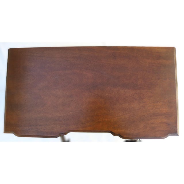 1980s Kindel Mahogany Block Front Chest of Drawers/Commode For Sale - Image 12 of 13