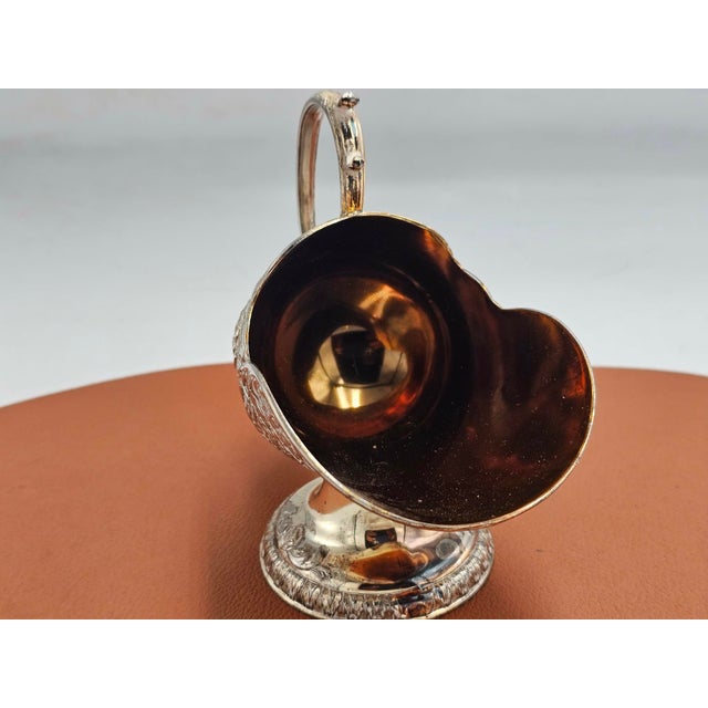 1950s, Art Deco, plated sugar bowl, coal car shape, dimensions: height 15.5 cm, width 15.5 cm, depth 8.8 cm.