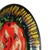 1960s Large Droplet Glazed Ceramic Fruit Bowl or Wall Decoration, 1960s For Sale - Image 5 of 14