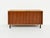 Wood Small Sliding Doors and Back Finish Sideboard by Florence Knoll for Knoll Int., USA, 1961 For Sale - Image 7 of 7