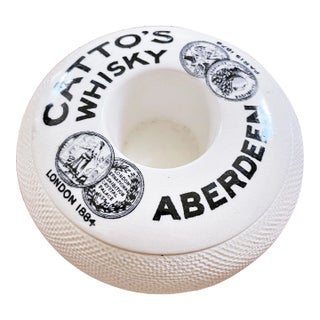 Antique Scottish Whisky Advertising Match Striker For Sale