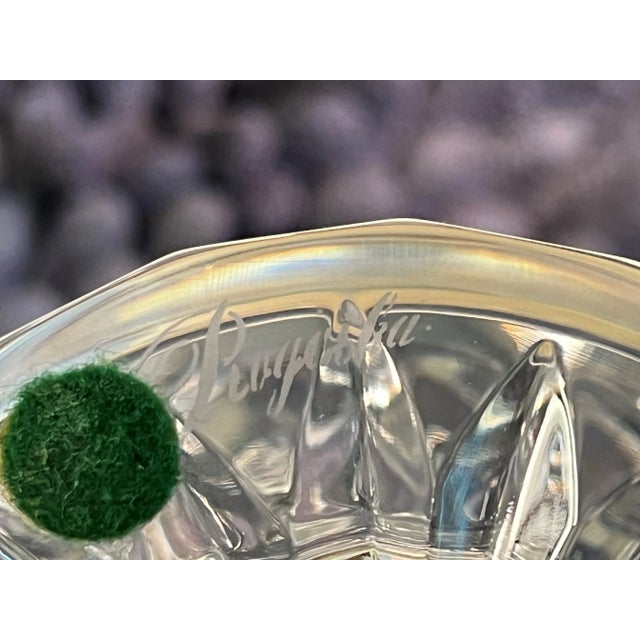 Mid 20th Century Rogaska Signed Crystal Vase For Sale - Image 6 of 7