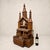 A large and highly decorative architectural clock case in hand-carved wood, likely late 19th to early 20th century. The...