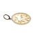 Modern 14k Yellow Gold Leo Zodiac Diamond Charm/Pendant For Sale - Image 3 of 4