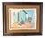 Espinosa, Mediterranean Village Scene, 1980s, Oil on Canvas For Sale