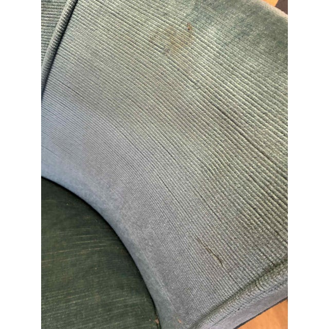 Corduroy Chairs, 1970s, Set of 2 For Sale - Image 10 of 12