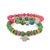 Spring Vibes Angel Charm Colorful Protection Bracelet Set For Sale In Miami - Image 6 of 9