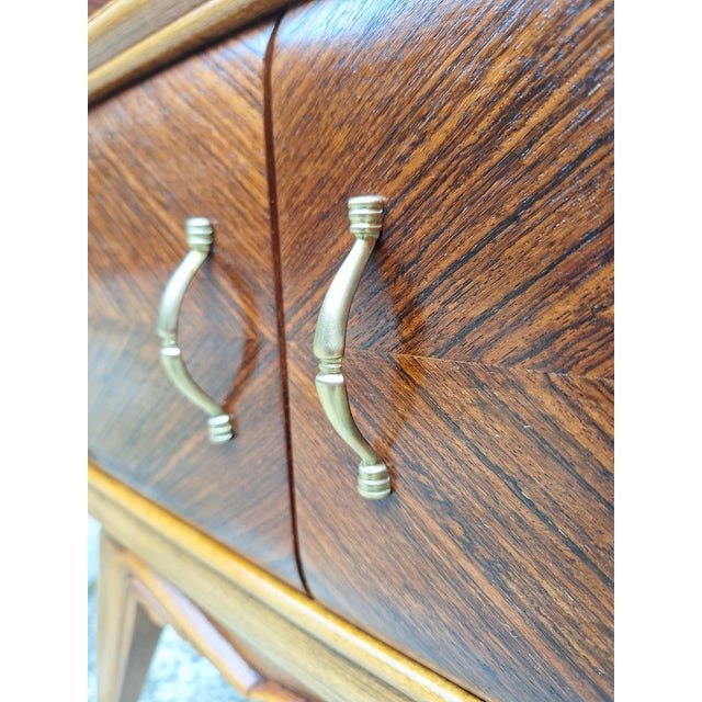 Briar and Glass Bedside Tables, Italy, 1950s, Set of 2 For Sale - Image 10 of 17