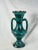Late 19th Century Antique Moroccan Safi Boho Deep Green Vase With Handles For Sale - Image 11 of 11