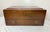 Large Antique J Wanamaker 1800's Wood Brass Flatware Silverware Box Display Case For Sale - Image 4 of 14