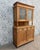 Antique Two-Piece Cupboard in Oak, 1890s For Sale - Image 4 of 12