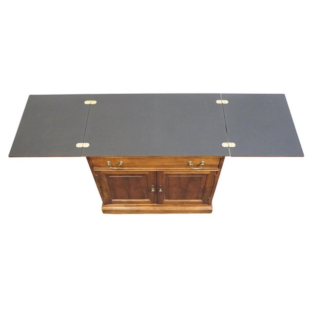 Stickley Furniture Traditional Style Solid Cherry 68" Flip Top Server Buffet 4077 For Sale - Image 10 of 18