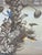 Greige Sepia-Toned Botanical Landscape Wallpaper, Unframed 7 Panels For Sale - Image 8 of 8