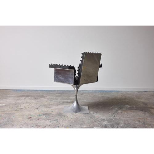 1960s The Bridge M400 Armchair by Roger Tallon for Galerie Lacloche, 1964 For Sale - Image 5 of 15