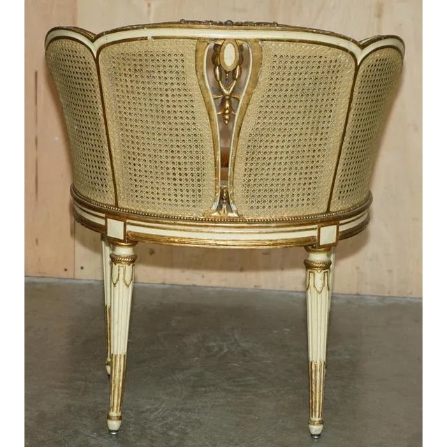 Antique French Chesterfield Leather Armchairs, 1880, Set of 2 For Sale - Image 12 of 18