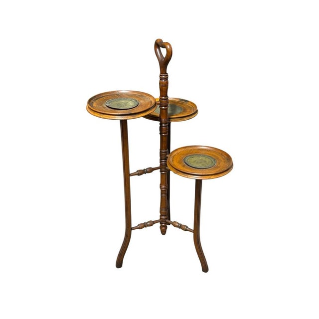 Madeleine Side Table in Wood For Sale - Image 3 of 9