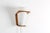 1950s Wall Lamp in Curved Teak and Plywood by Louis Kalff for Philips, 1959 For Sale - Image 5 of 12