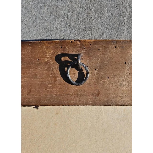 Art Nouveau Austrian Wall Mirror in Walnut Frame, 1900s For Sale - Image 4 of 7