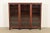 Berkey & Gay Antique Victorian Carved Mahogany Triple Bookcase or Display Cabinet, Circa 1890s For Sale - Image 11 of 11