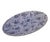 2000 - 2009 Vintage Moroccan Safi Ceramic Floral Platter by M. Reda Dbila For Sale - Image 5 of 11
