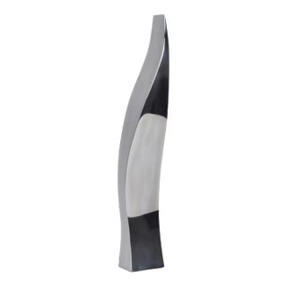 Late 20th Century Modern Architectural Steel Sculpture Attributed to Helmut Jahn For Sale