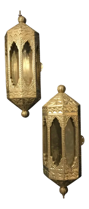 Custom Handcrafted German Silver Wall Mounted Lights - a Pair