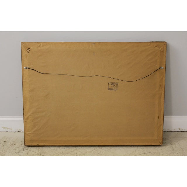 Sunday Morning Sleepy Hollow Vintage Framed Engraving For Sale - Image 9 of 11