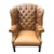 Animal Skin Vintage Chesterfield Chair For Sale - Image 7 of 9