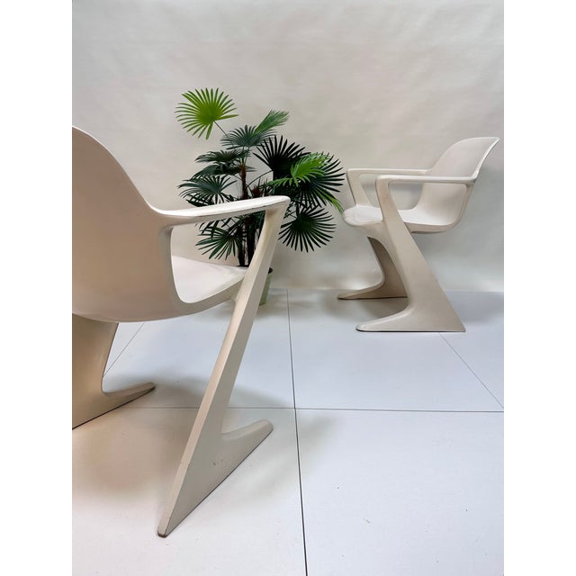 Paint Early Edition Kangaroo Z-Chairs by Ernst Moeckl & Siegfried Mehl for Horn Collection, Germany, 1972, Set of 2 For Sale - Image 7 of 18