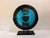 Late 20th Century Abstract Fused Glass Decretive Platter For Sale - Image 5 of 9