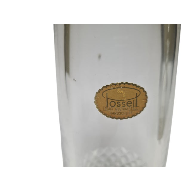 Art Deco Crystal Carafe from Possell, Germany, 1960s For Sale - Image 11 of 15