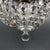 Hollywood Regency Art Deco Basket Chandelier in Brass & Crystal Ceiling Lamp For Sale - Image 14 of 18