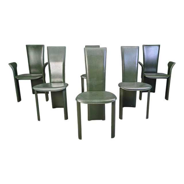 Vintage Dining Chairs from Pietro Costantini, 1980s, Set of 6 For Sale