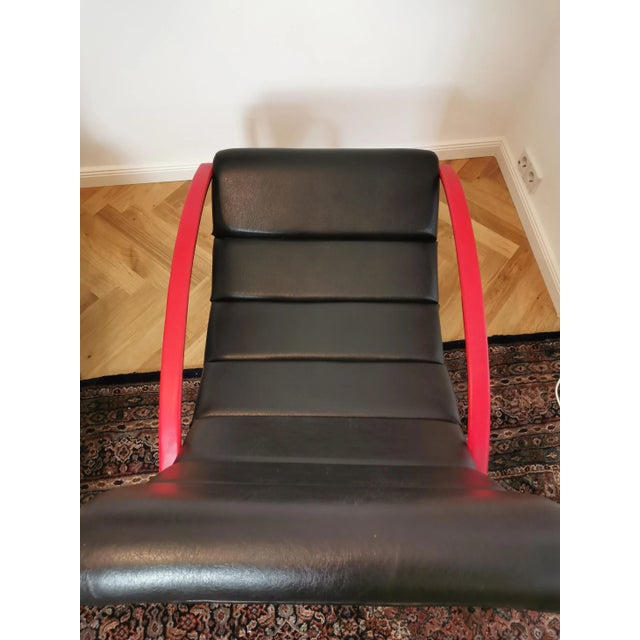 Vintage Space Age Ellipse Rocking Chair, 1970s For Sale - Image 9 of 9