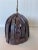 1970s Handcrafted Brutalist Ceramic Pendant Light With Leather Cord For Sale - Image 11 of 12
