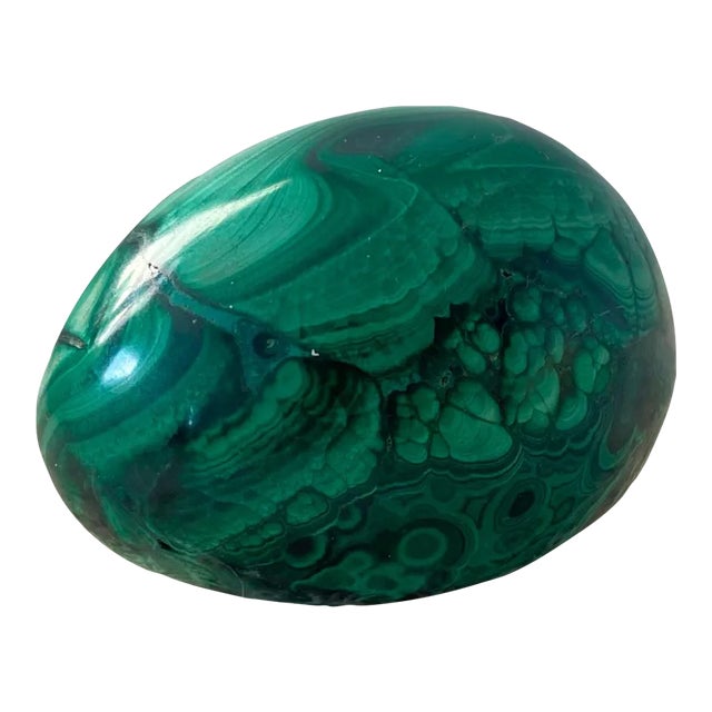 Vintage Malachite Easter Egg For Sale