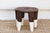 Tribal Black & White Carved Nupe Stool For Sale - Image 3 of 7