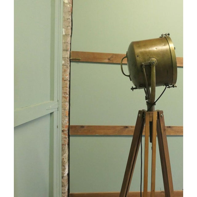 Large Vintage Floor Lamp, 1920 For Sale - Image 3 of 8