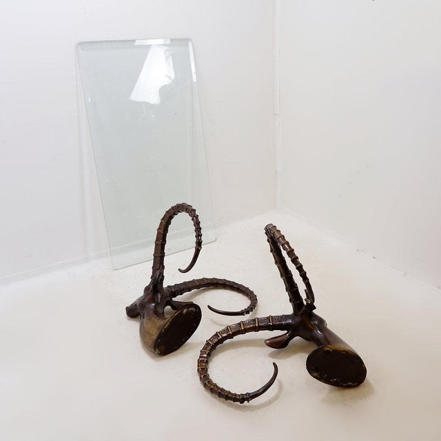 Ibex Coffee Table in the style of Alain Chervet, 1970s For Sale - Image 13 of 16