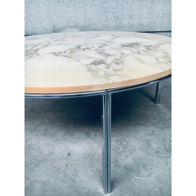 Mid-Century Modern Italian Marble Coffee Table, Italy, 1960s For Sale - Image 6 of 18