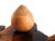 Mid-Century Organic Burl Wood Pedestal Stand & Fine Etched Pyrography Gourds - Set of 3 For Sale - Image 9 of 18