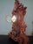 Black Forest Clock with Fox & Bird, 1920 For Sale - Image 3 of 14