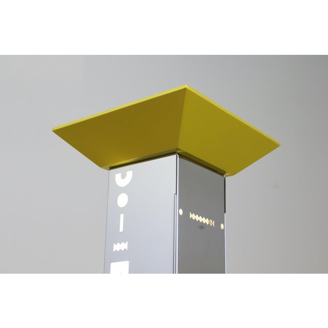 Metal Ollo Floor Lamp by Alessandro Mendini for Alchimia, 1980 For Sale - Image 7 of 13