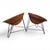 Wood Pod Lounge Chairs in Rattan/Wicker on a Metal Frame, 1970s, Set of 2 For Sale - Image 7 of 18